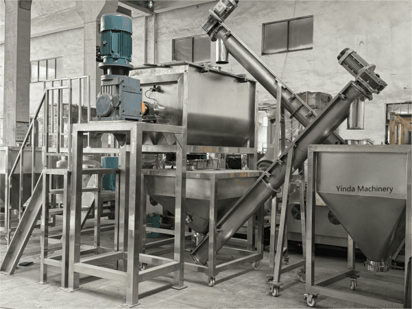 Mixing Equipment Solutions for Nutraceutical Powders - Yinda Machinery